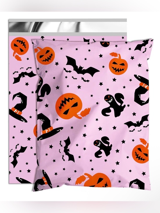 Other - 25 Pc Halloween 12”x15.5” Poly Mailers
